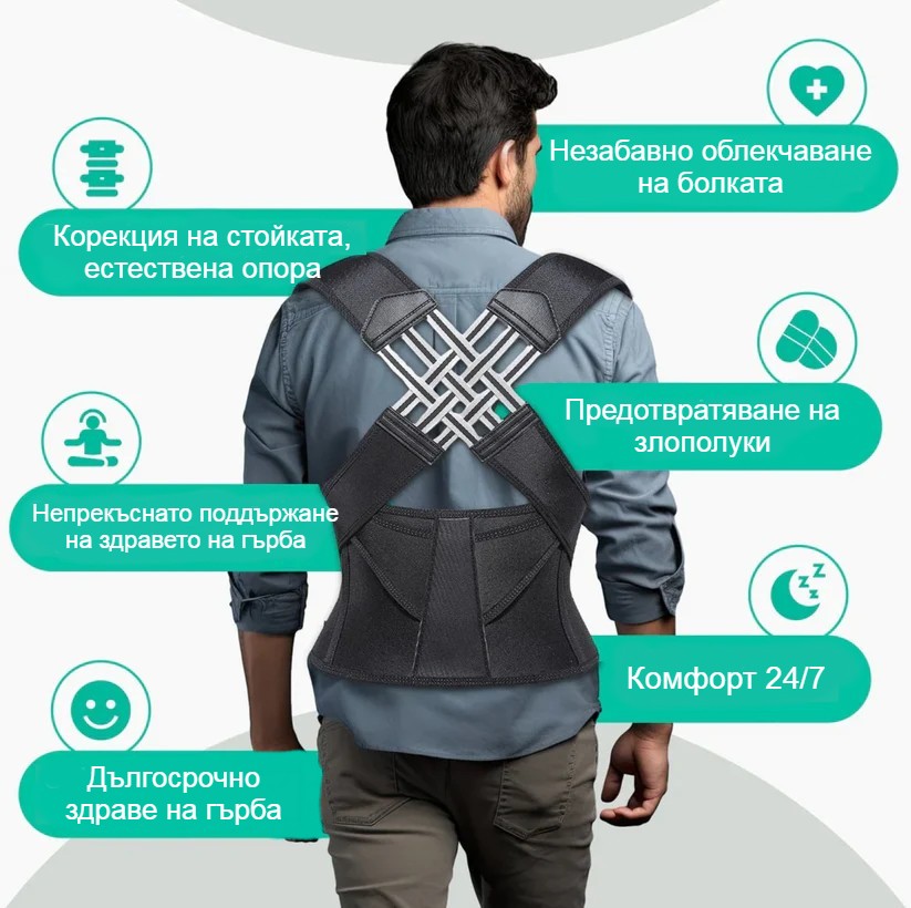 Пример за носене на коректор за стойка ProFlex